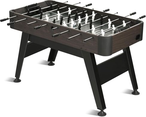 Foosball Table, 54" Full Size Games Table w/ 2 Balls for Adults & Kids, Arcade Soccer Table for Home, Game Room, Office, Party in Saudi Arabia