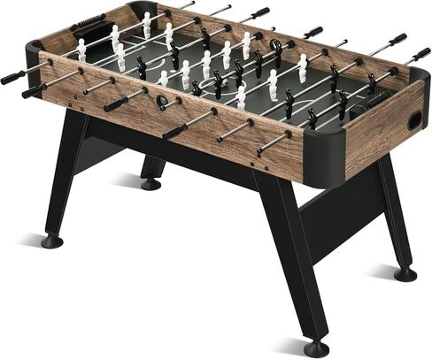 Foosball Table, 54" Full Size Games Table w/ 2 Balls for Adults & Kids, Arcade Soccer Table for Home, Game Room, Office, Party in Saudi Arabia
