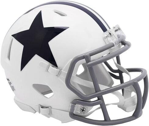 Dallas Cowboys Riddell 1960-1963 Throwback Speed Mini Helmet - NFL Mini Helmets in Kuwait