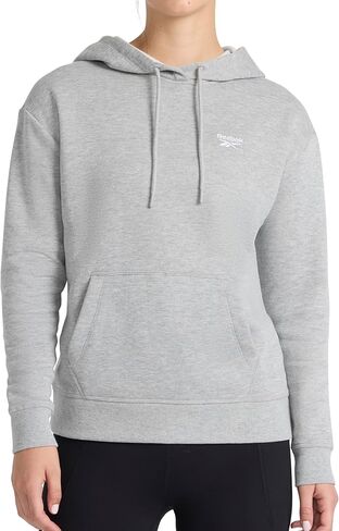 Reebok Women's To the Core Hoodie, Standard Fit, Midweight Cotton-poly Fleece Fabric in Saudi Arabia