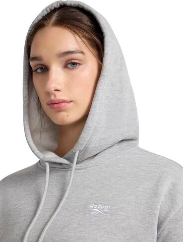 Reebok Women's To the Core Hoodie, Standard Fit, Midweight Cotton-poly Fleece Fabric in Saudi Arabia