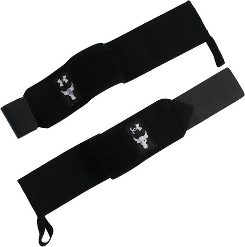 Under Armour UA Project Rock Wrist Wraps 001 Supporter, One Size Fits All in Saudi Arabia