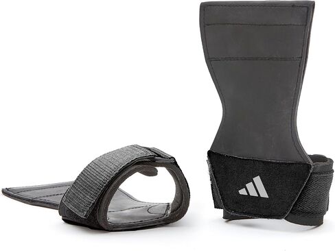 adidas Padded Lifting Grips, Wrist Wraps for Weightlifting with Rubberized Palm & Secure Wrist Fastening in Saudi Arabia