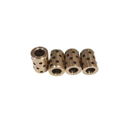 Graphite Copper Sleeve Linear Bearing LM4/5/6/8/8S/10/12/13/16/20/22/23/LM25 Oil-Free Sleeve Self-Lubricating Bearing(4pcs) in Saudi Arabia