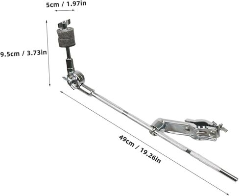 ERINGOGO Cymbal Boom Arm Sturdy Drum Cymbal Holder Heavy Duty Mount Easy to Install Durable Music Instrument Accessory in Saudi Arabia