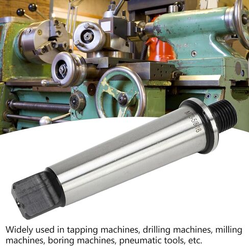 مثقاب ظرف ملولب، محول MT3 من الفولاذ المنغنيز بطول 5/8 بوصة بطول 16 مم لآلة الطحن، وسهولة الإعداد in Kuwait