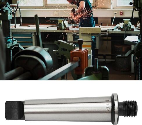 مثقاب ظرف ملولب، محول MT3 من الفولاذ المنغنيز بطول 5/8 بوصة بطول 16 مم لآلة الطحن، وسهولة الإعداد in Kuwait