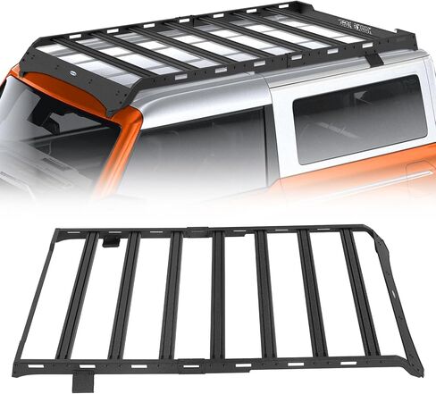 u-box Brox Bronco Roof Rack Full Lenght Cargo Carger Storage Storage Ford Ford Bronco Hardtop 2021 2022 2023 2024 2025-CATER in Saudi Arabia
