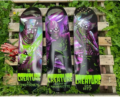 CREATURE Hitz Feeding Time XX Pro 9.0in x 32.55in Skateboard Decks in Kuwait