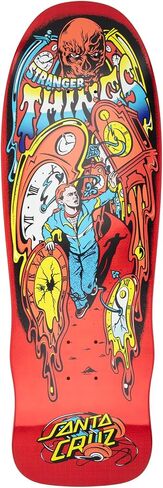Santa Cruz Stranger Things Grabke Max Melting Clock 9.7in x 29.4in Skateboard Decks in Saudi Arabia