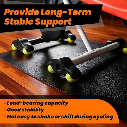 Indoor Cycling Snap Rocker Feet Adapters with 8pcs Balls Indoor Trainer Workout Equipment Stability Accessories in Kuwait