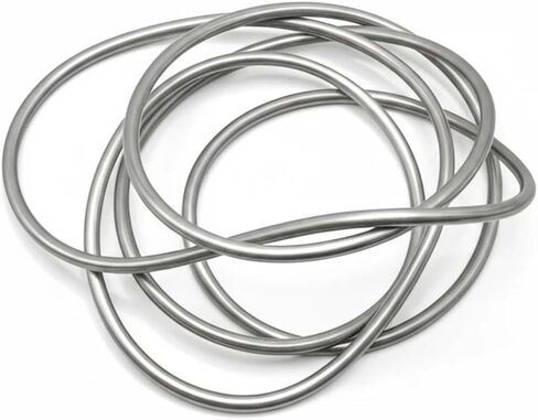 T1043 Drive Silver Belt Replacement, Compatible with TacX/Antares/Galaxia/Ecotrack/Sportrack/Rollertrack Treadmills - Silver in Kuwait