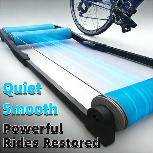 T1043 Drive Silver Belt Replacement, Compatible with TacX/Antares/Galaxia/Ecotrack/Sportrack/Rollertrack Treadmills - Silver in Kuwait