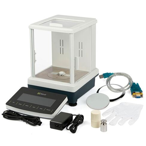 U.S. Solid 0.1 mg Analytical Balance - 320 g x 0.0001g Lab Science Electronic Balance in Saudi Arabia
