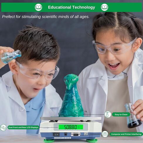 Tree HRB-XG 10001 ميزان مختبري عالي الدقة، 10000 جرام × 0.1 جرام مقياس رقمي للاستخدام العلمي والصناعي والتجاري in Kuwait