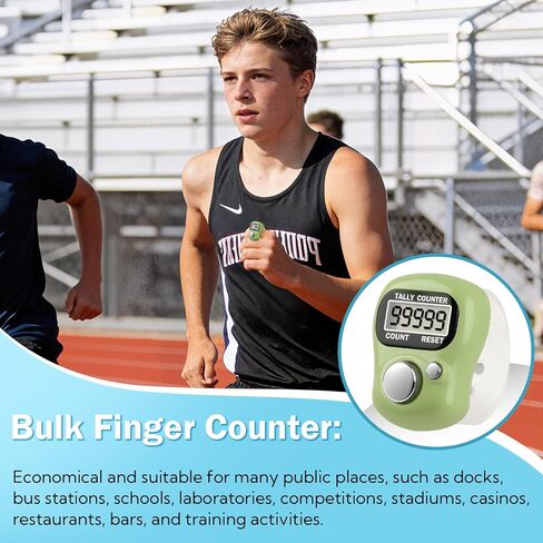 Electronic Finger Counter 24 Pack Handheld Tally Counter Bulk 5 Digit Number Count Clicker,12 Colors Counting Numbers for Coaching, for Coaching, Fishing, Golf, School Stadium Events in Saudi Arabia