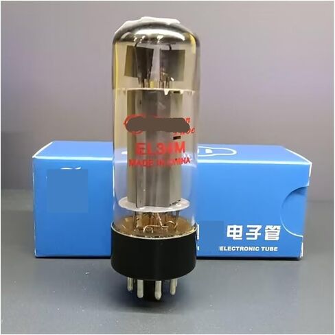 EL34M/EL34 Tube Matching Pair Replaces EL34B 6L6 6P3P Amplifier Accessories in Saudi Arabia