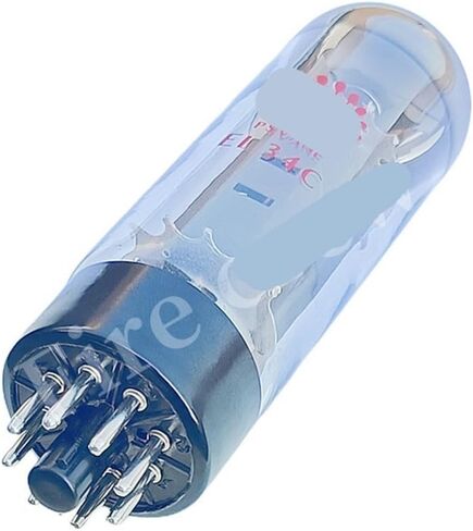 EL34 EL34C Vacuum Tube Replaces EL34B KT77 5881 6L6G 6CA7 HiFi Audio Tube AMP Amplifier kit DIY(2pcs Matched Pair) in Saudi Arabia