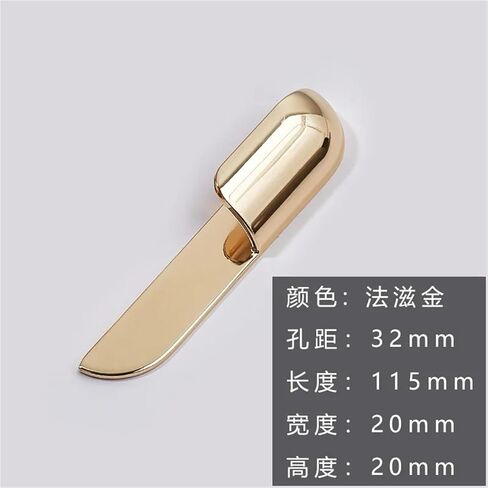 خزانة بمقبض باب خزانة درج ذهبي 1 قطعة (32 مم) in Kuwait