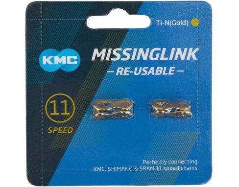 KMC Missing Link 11-Speed Titanium Gold (Blue) in Saudi Arabia