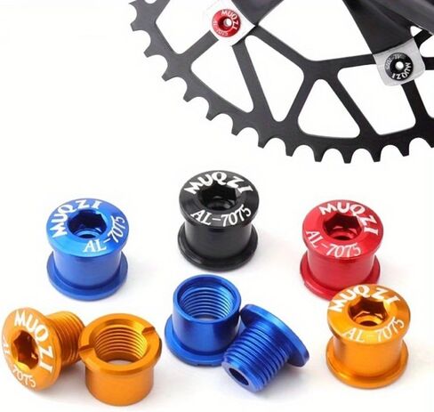5 قطعة مسامير سلسلة الدراجة أحادية لوحة مزدوجة CNC سلسلة الترباس ل MTB الطريق الثابتة والعتاد الدراجات كرانسيت أجزاء in Saudi Arabia