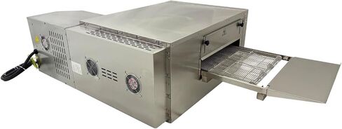 Commercial Countertop Pizza Oven Pizza Baking Oven 18" Belt Reversible Conveyor for Restaurant 220V 3PH 9KW in Kuwait
