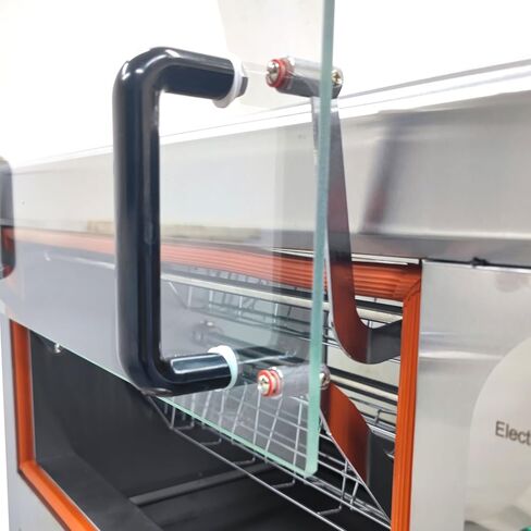 Chicken Rotisserie Machine Electric Chicken Duck Rotisserie Oven,Stainless Steel Rotary Chicken Roaster Machine with 50-300°C Adjustable Temperature 6KW 220V/ 60HZ in Kuwait