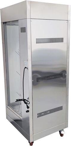 Gas Chicken Rotisserie Machine Commercial Chicken Duck Rotisserie Oven,Stainless Steel Rotary Chicken Roaster Machine with Adjustable Temperature 7.5KW 110V/ 60HZ in Kuwait