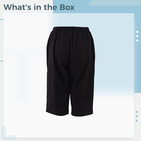 Men’S Cotton Nephrostomy Pants, Incontinence Catheter Holder, Black Post Surgery Care Trousers in Kuwait