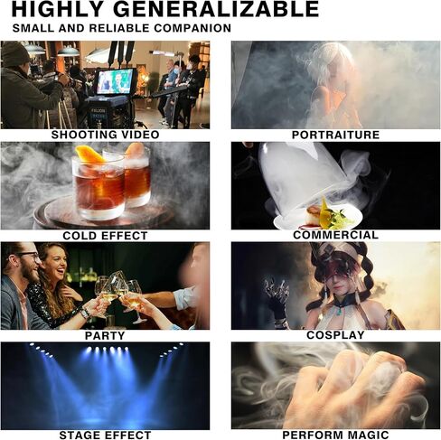 Mini smoke machine handheld smoke machine, smoke effector, used for smoke special effects, shooting props, air flow testing and other scenes in Kuwait