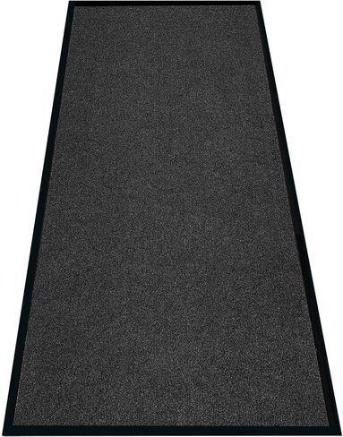 SRDDQLC Door Floor Mat Commercial Grade Large Size Heavy Duty Tough Entry Collection Slip Skid Entrance Mat with Rubber Backing Low Profile and Easy to Clean Indoor Outdoor Rug(Black, 3x10FT) in Kuwait