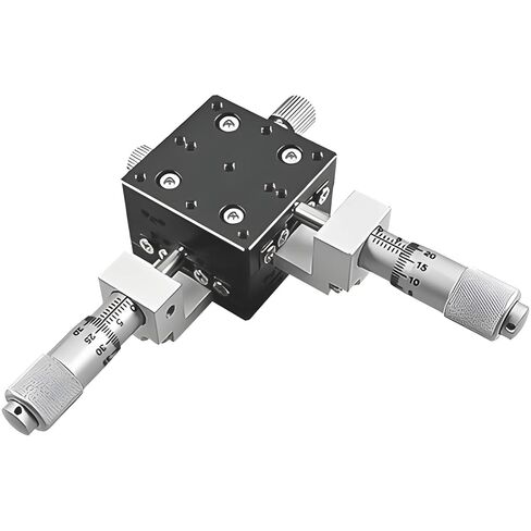 Generic Compact Xy Table Manual Sliding Stage, Lgy40-C Optical Adjustment, 0.01 Mm Accuracy, Zinc Alloy Linear Stage, 58.5 Mm, 2 Kg Load in Saudi Arabia