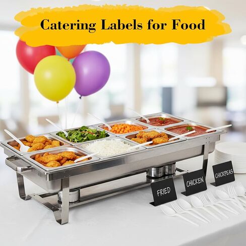 40Pack Food Labels Signs for Party Buffet 4"x3" Mini Chalkboard Signs for Food Buffet Catering Supplies Buffets Display for Party Foods Display, Pastry, Price, Name Tags in Saudi Arabia