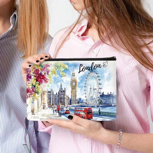 حقائب الماكياج في ألاسكا كروز هدايا للنساء ، وألاسكا سفر أساسية حقيبة مستحضرات تجميل مع سلسلة مفاتيح وسوار ، ومنظمات الأدوات المرحاض للسفر ، حقيبة ، in Kuwait