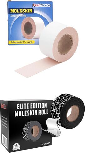 Moleskin Roll 2" x 15Ft and Elite Moleskin Roll 2" x 15Ft Bundle in Kuwait
