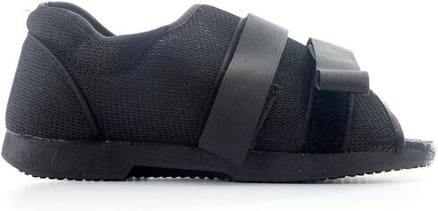 MediChoice Post-Op Shoe, Foam-Padded, Hook & Loop Closure, Canvas, Men's Small, Black, 1314OSG6331 (1 Each) in Kuwait