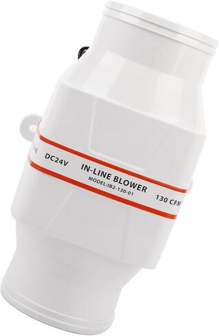 Marine Bilge Blower 3inch in Line Marine Bilge Blower Strong Ventilation Fan Yacht Boat RV 12V (24V) in Saudi Arabia