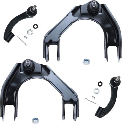 Detroit Axle - 4pc أذرع التحكم في الواجهة الأمامية لعام 2004-2009 Nissan Quest ، 2 Under Control Arms 2 Struts & Coil Spring 2005 2007 2007 2008 Suspension in Kuwait