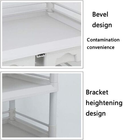 Movable Hand Trucks Trolleys, Household Serving Cart 3 Layers Trolley On Wheels Instrument Treatment Car for,Hair Beauty Salon Rolling Storage Hand Trucks, Ab in Kuwait