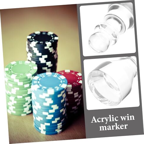 Toyvian Acrylic Wheel Marker for Games Design for Indoor Outdoor Use Multi-Game Compatible Poker and Roulette Accessories Wheel Equipment for Adults in Kuwait