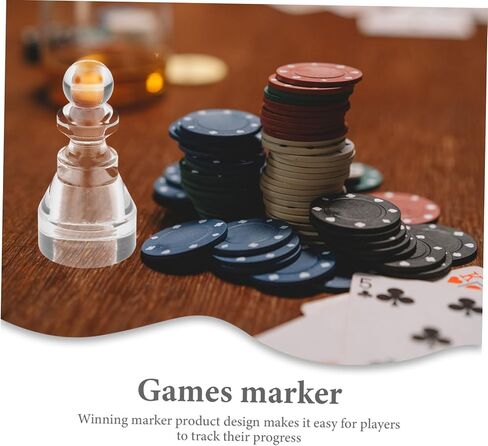 Toyvian Acrylic Wheel Marker for Games Design for Indoor Outdoor Use Multi-Game Compatible Poker and Roulette Accessories Wheel Equipment for Adults in Kuwait