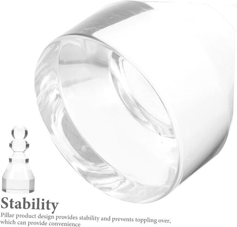 Toyvian Acrylic Wheel Marker for Games Design for Indoor Outdoor Use Multi-Game Compatible Poker and Roulette Accessories Wheel Equipment for Adults in Kuwait