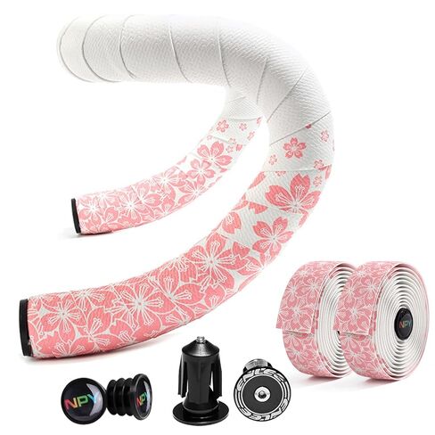 2PCS Bike Handlebar Tapes, Bicycle Handlebar Tape, Road Bike Handlebar Tape, Cycling Handle Wraps, Comfortable, Durable, Anti-Slip, Sweat-Absorbing Design, Orange in Saudi Arabia