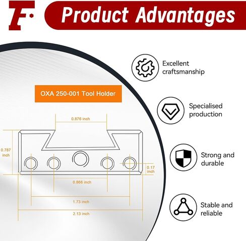 findmall OXA #1 Quick Change Turning Facing Lathe Tool Post Holder OXA 250-001 in Saudi Arabia