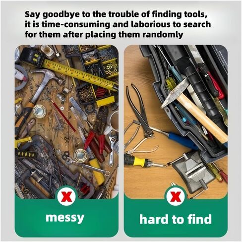 شريط حامل أدوات مغناطيسي مقاس 12 بوصة، 4 عبوات، يستخدم لتخزين أدوات المرآب وأدوات المطبخ ومنتجات الحديد. منظم ترتيب التخزين، سهل التركيب في ورشة العمل، يتضمن براغي تثبيت. in Kuwait
