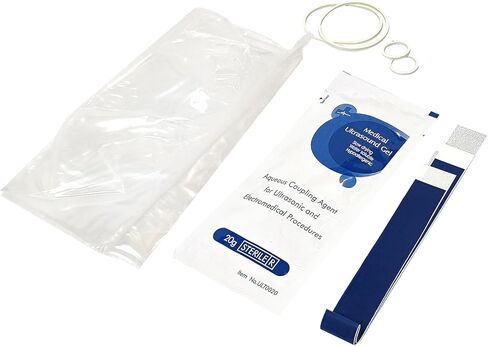 Ultrasound Probe Cover - Transducer Cover Latex-Free Sterile Disposable Clear, Cover Probe Sheath 6" X 48", Disposable Drape Sheathes Non-Latex Individual Packaging (20 Pcs) in Kuwait