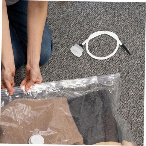 Veemoon خرطوم مانع للتسرب متوافق مع حافظة الطعام لتعليب الجرار والحاويات الممتدة لاستخراج الهواء بكفاءة، ملحقات متعددة الاستخدامات لحفظ الطعام in Kuwait