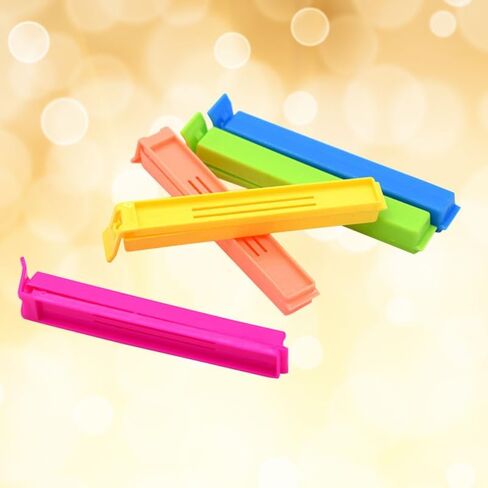 48 قطعة من مشابك الرقائق البلاستيكية لختم أكياس الطعام، ومشابك إغلاق أكياس الوجبات الخفيفة للطعام والمطبخ والمنزل in Kuwait