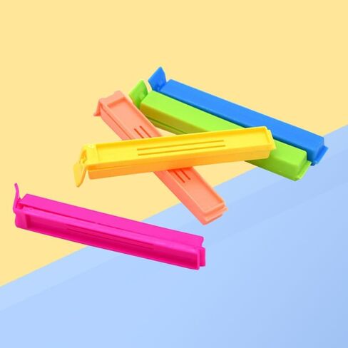 48 قطعة من مشابك الرقائق البلاستيكية لختم أكياس الطعام، ومشابك إغلاق أكياس الوجبات الخفيفة للطعام والمطبخ والمنزل in Kuwait