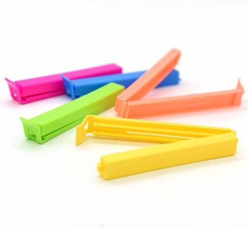 48 قطعة من مشابك الرقائق البلاستيكية لختم أكياس الطعام، ومشابك إغلاق أكياس الوجبات الخفيفة للطعام والمطبخ والمنزل in Kuwait